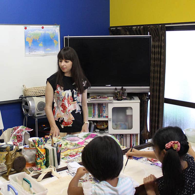 warsztaty w Japonii 2015 | Emerald green | Zuzanna Lenartowicz-Malcher