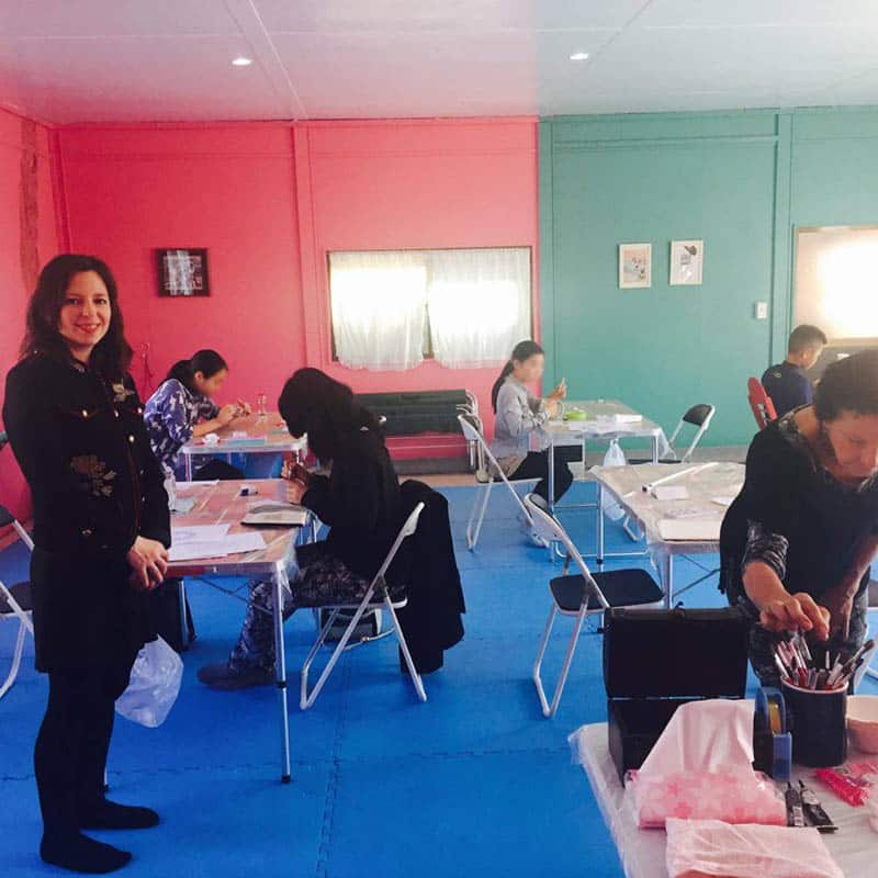 warsztaty w Japonii 2017 | Emerald green | Zuzanna Lenartowicz-Malcher