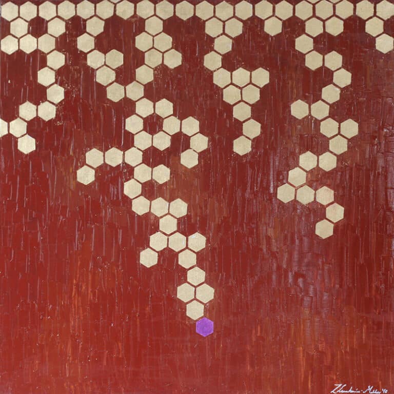 Kompozycje miodowe, 50/50 cm, 2016r.