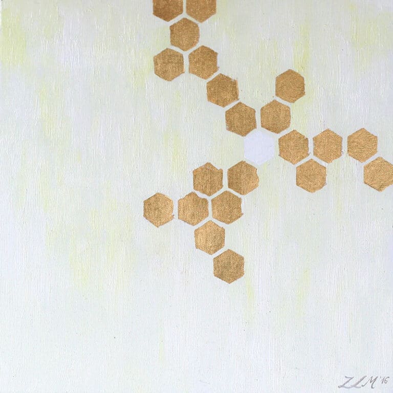 Kompozycje miodowe, 30/30 cm, 2016r.