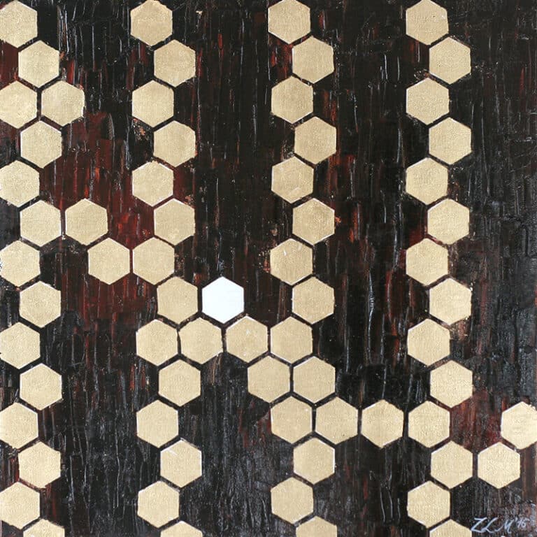 Kompozycje miodowe, 30/30 cm, 2016r.