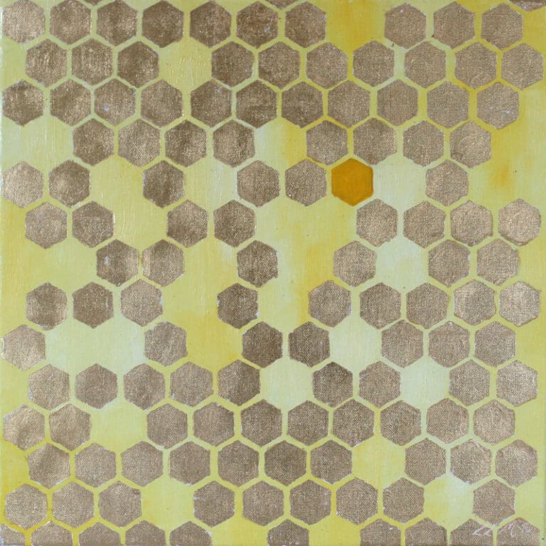 Kompozycje miodowe, 30/30 cm, 2016r.