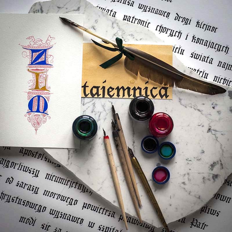 kaligrafia | Z. Lenartowicz-Malcher