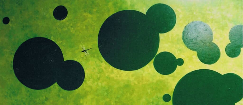 Pejzaż II, 90/200cm, olej na płótnie, 2005r.