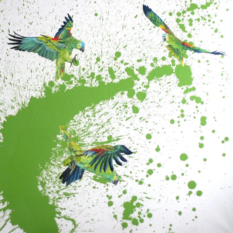 Stany emocjonalne. Euforia 3, 90/90 cm, 2014r.