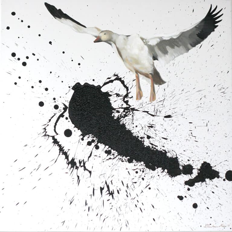 Stany emocjonalne. Melancholia, 90/90 cm, 2015r.