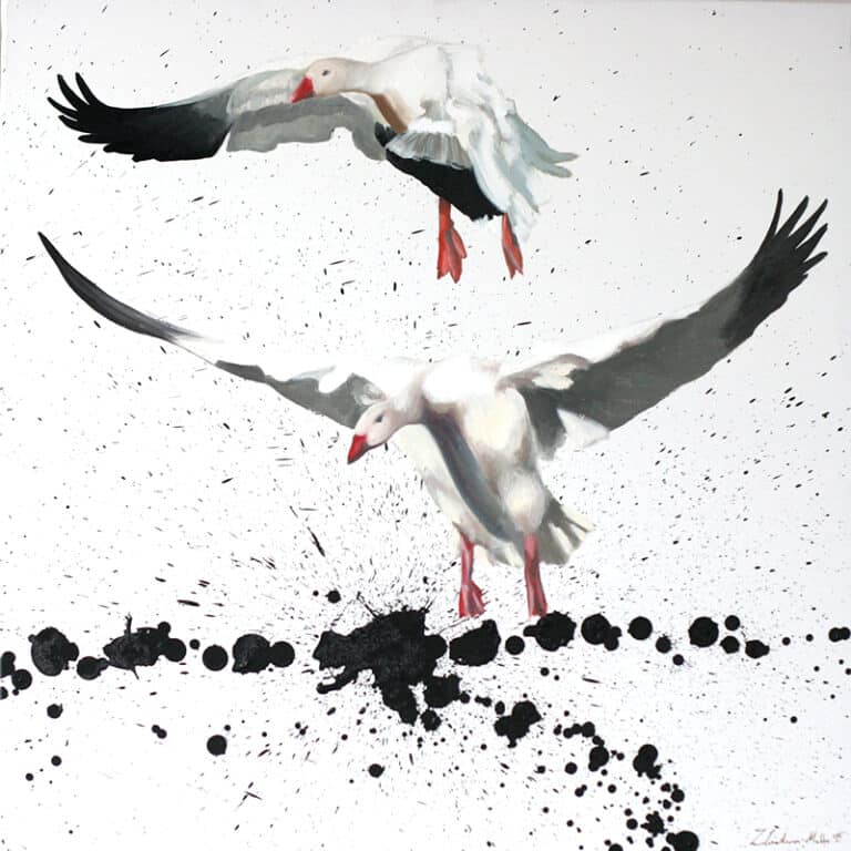 Stany emocjonalne. Melancholia, 90/90 cm, 2015r.