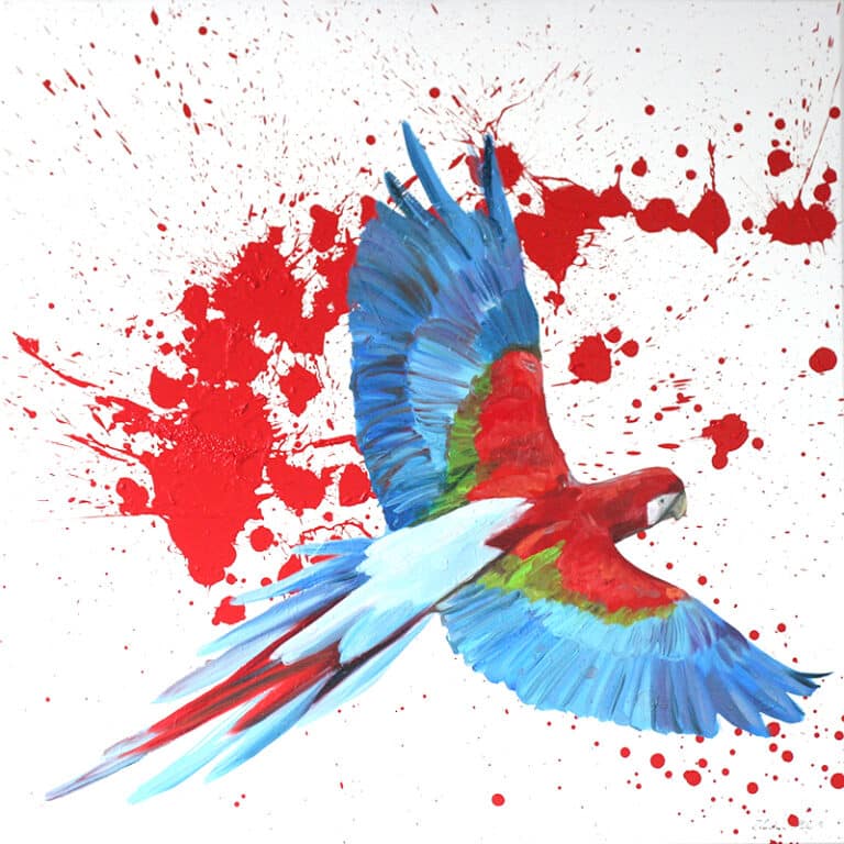 Stany emocjonalne. Miłość, 90/90 cm, 2016r.