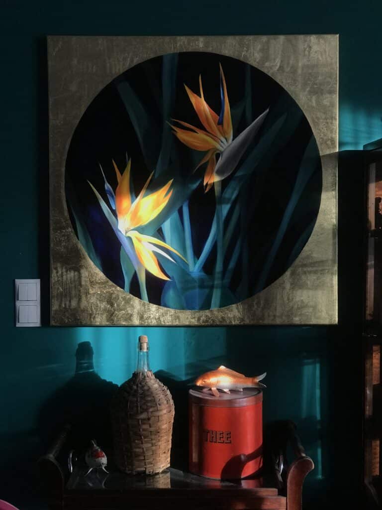 obraz roślin we wnętrzu