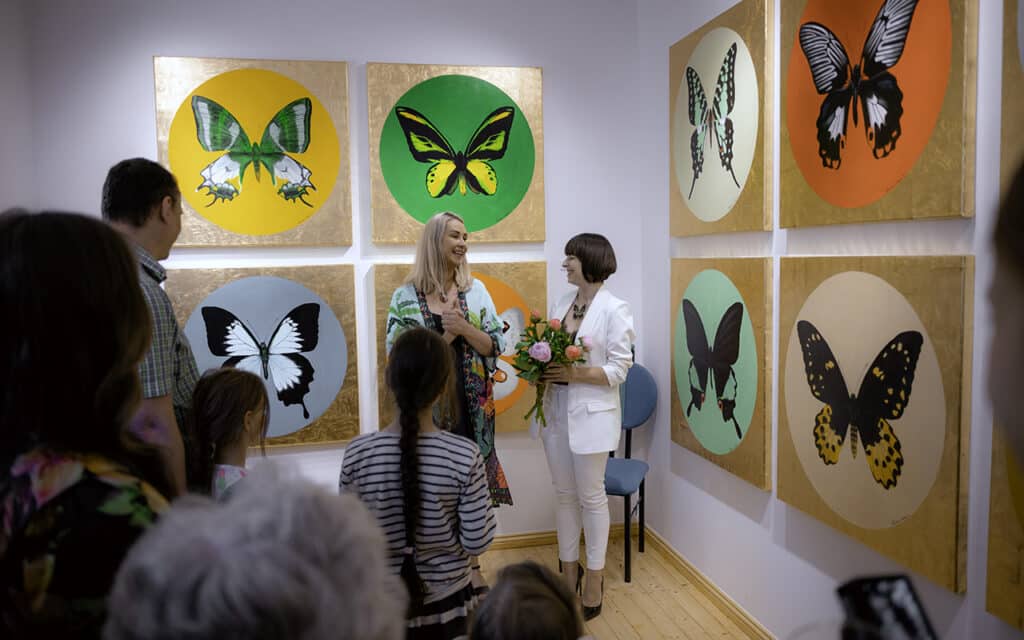 wernisaż wystawy ,,Martwe motyle. Kolekcja 1'' w Poznaniu
