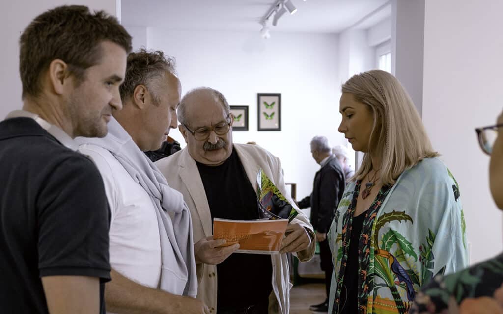 wernisaż wystawy ,,Martwe motyle. Kolekcja 1'' w Poznaniu