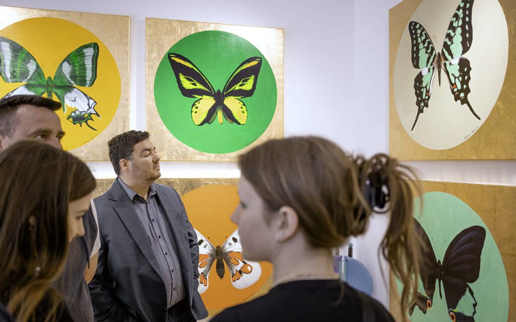 wernisaż wystawy ,,Martwe motyle. Kolekcja 1'' w Poznaniu