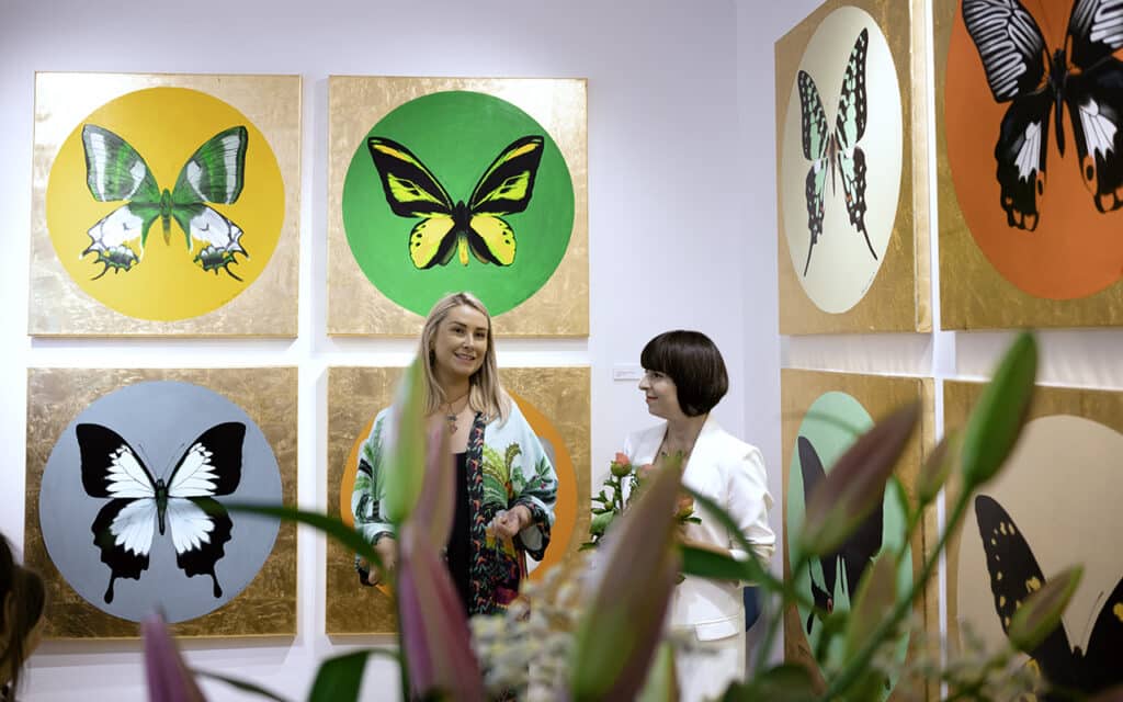 wernisaż wystawy ,,Martwe motyle. Kolekcja 1'' w Poznaniu