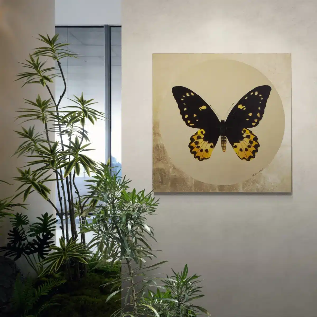 Motyl 9 - obraz olejny - obrazek 2