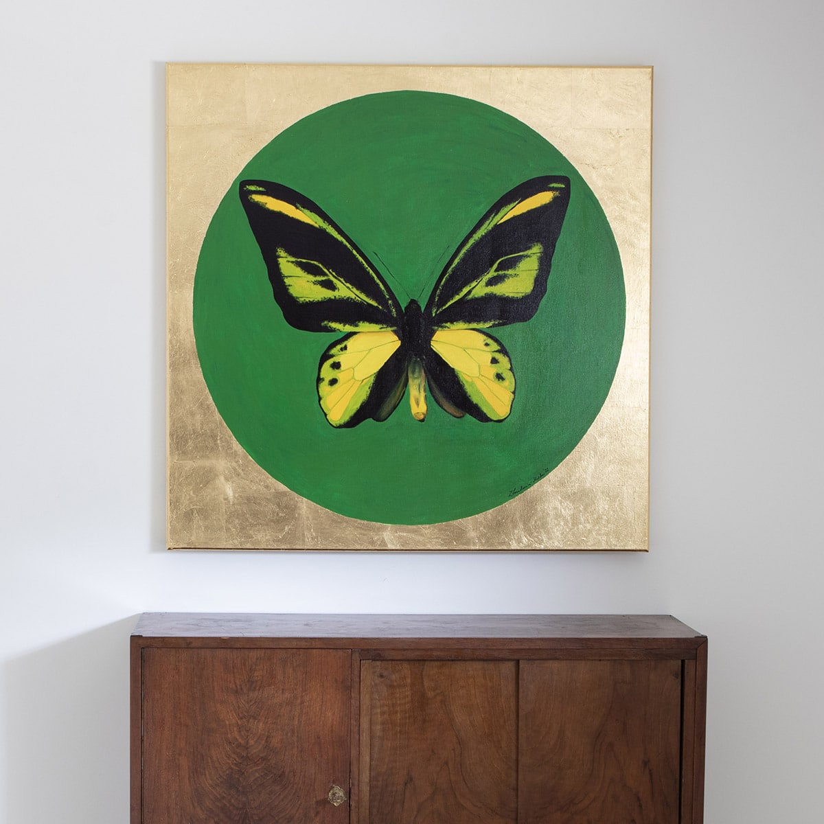 Motyl 8 - obraz olejny - obrazek 2