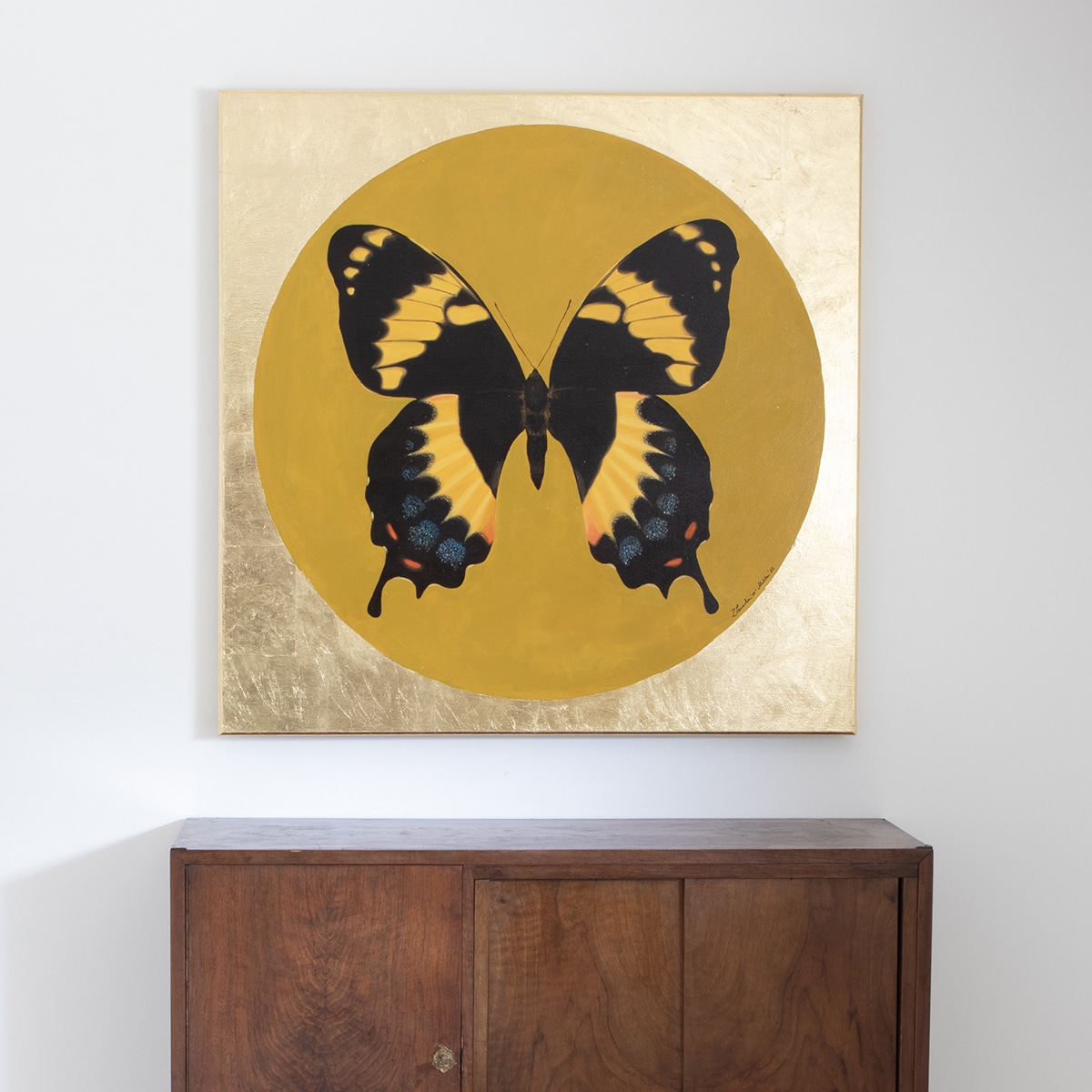 Motyl 2 - obraz olejny - obrazek 2