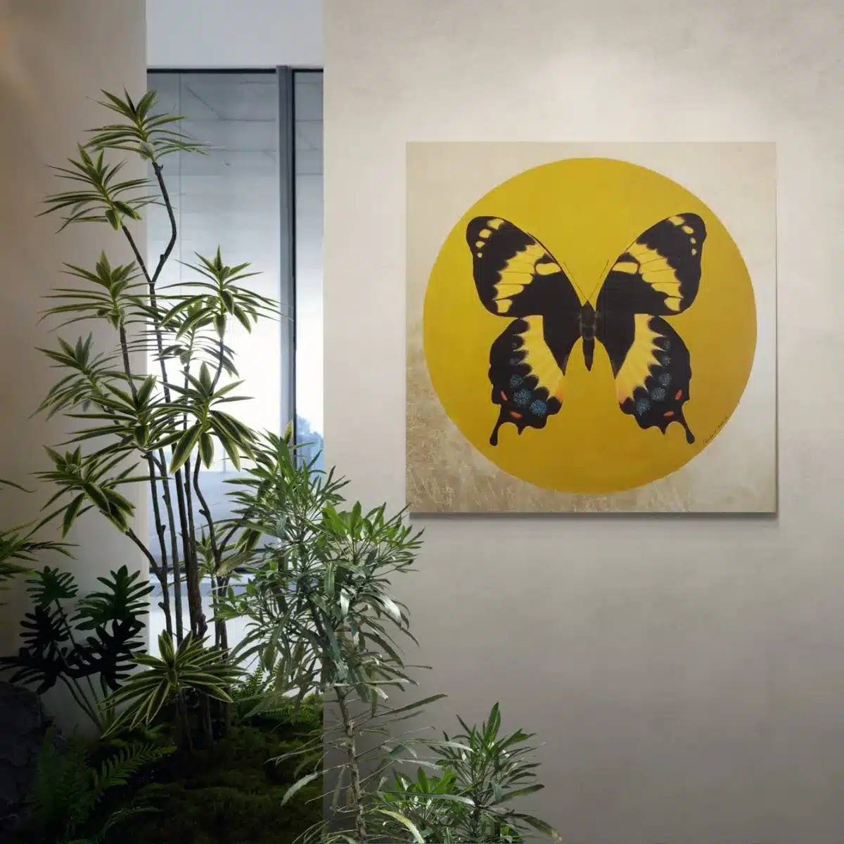 Motyl 2 - obraz olejny - obrazek 3