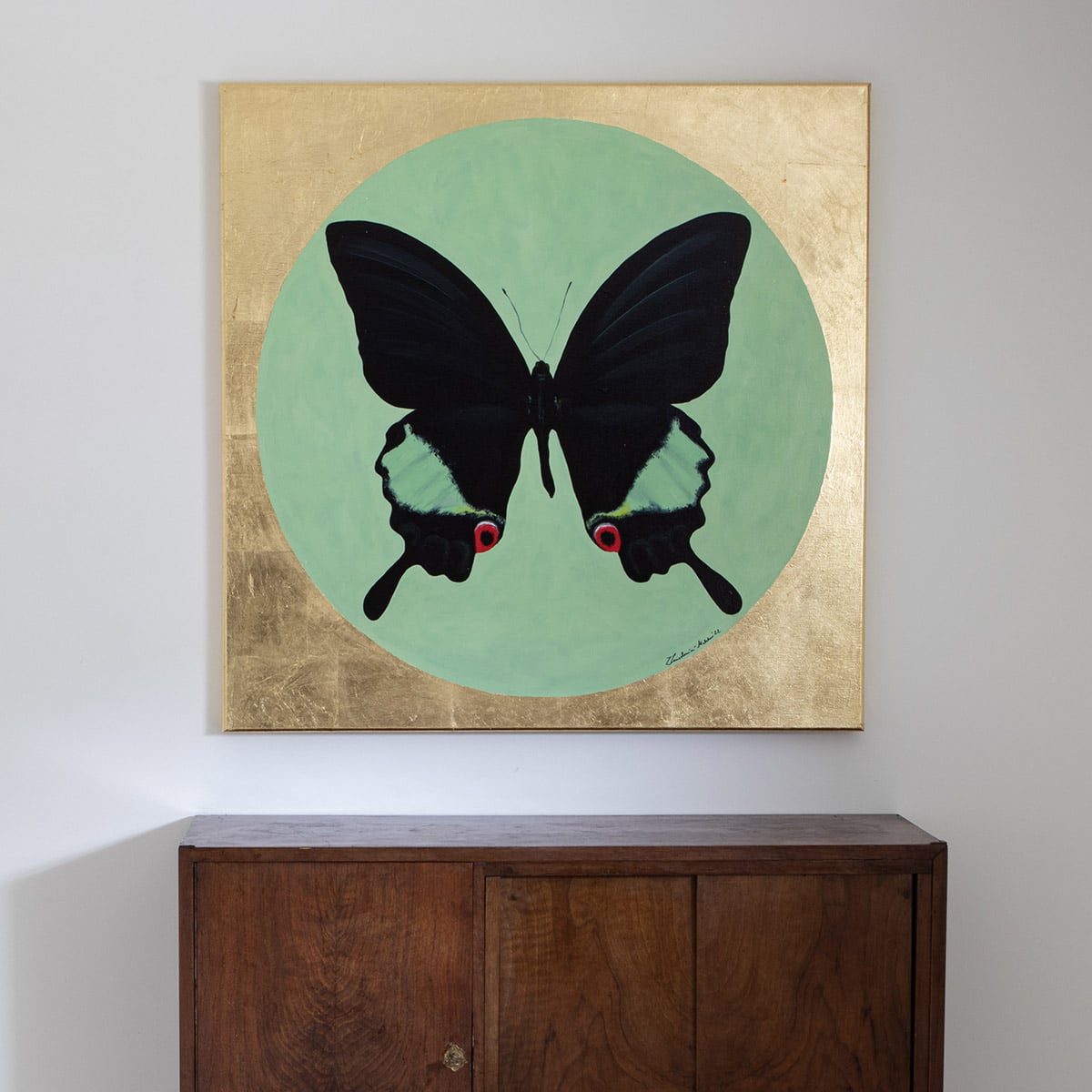 Motyl 10 - obraz olejny - obrazek 2