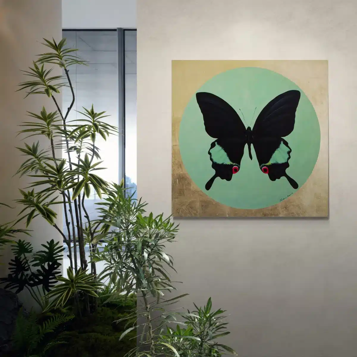 Motyl 10 - obraz olejny - obrazek 3