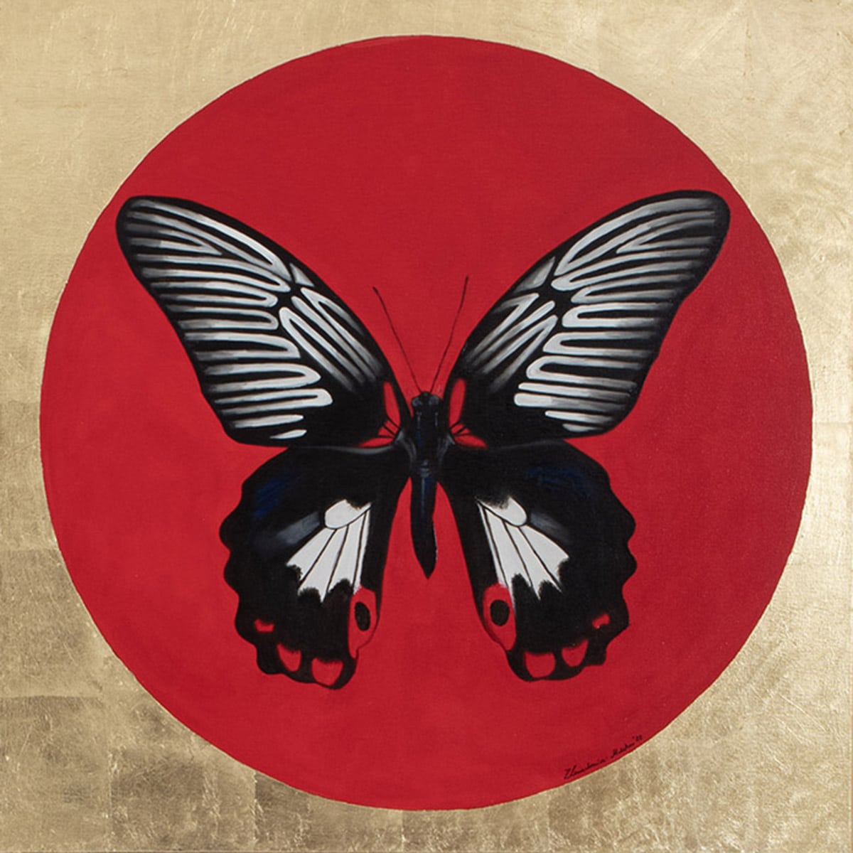 Motyl 4 - obraz olejny