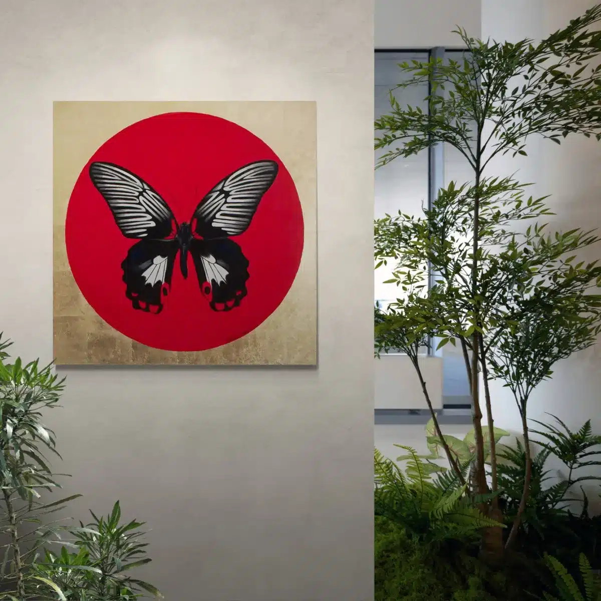 Motyl 4 - obraz olejny - obrazek 3