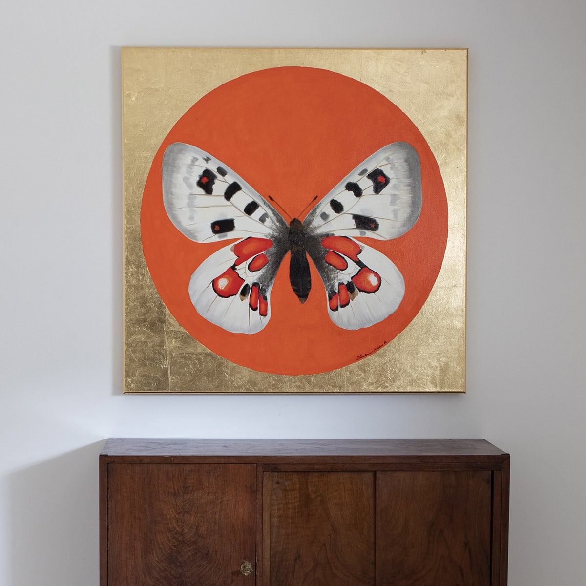 Motyl 6 - obraz olejny - obrazek 2