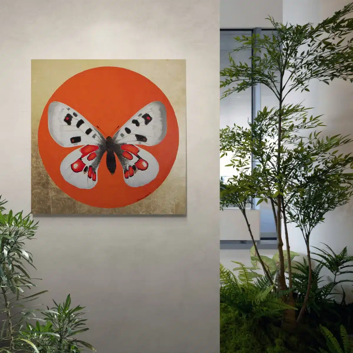 Motyl 6 - obraz olejny - obrazek 3