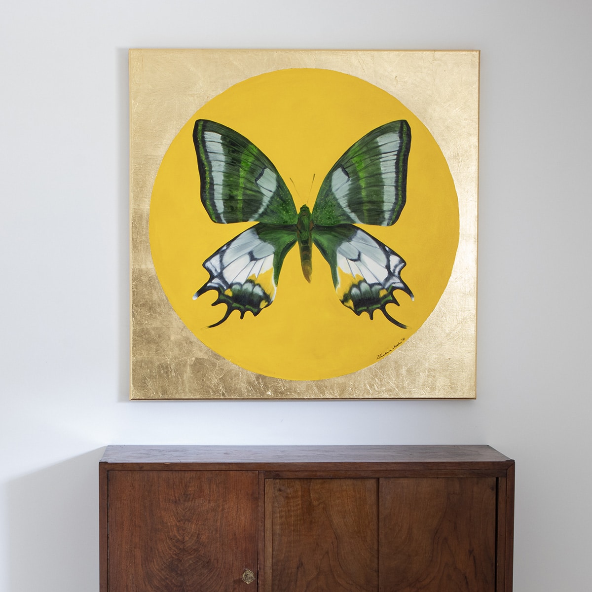 Motyl 3 - obraz olejny - obrazek 2