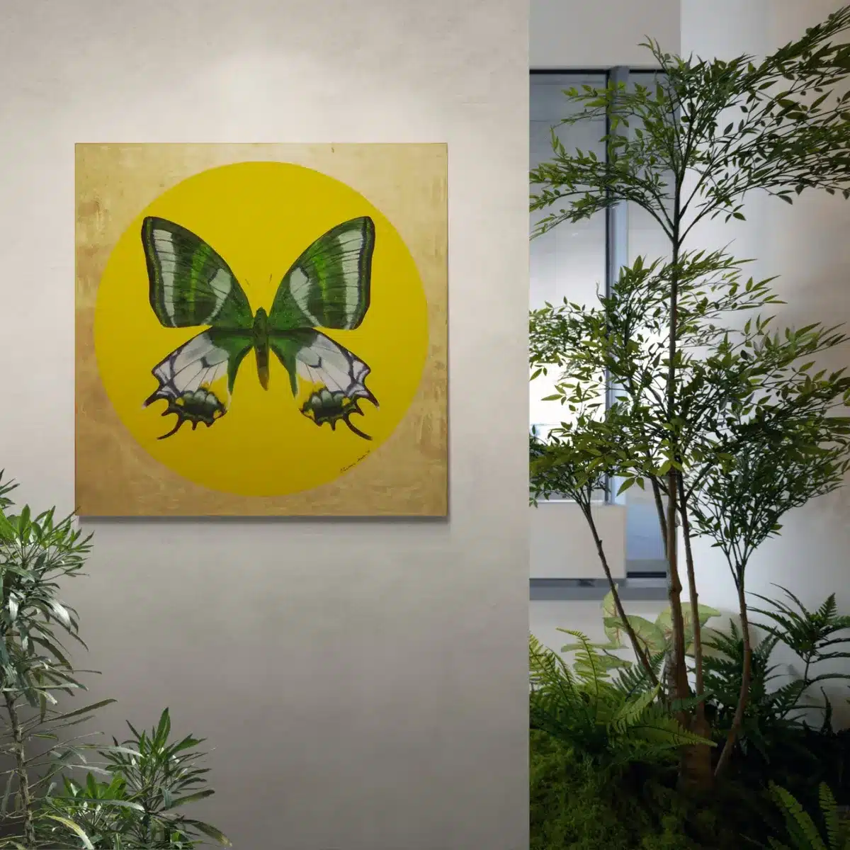 Motyl 3 - obraz olejny - obrazek 3