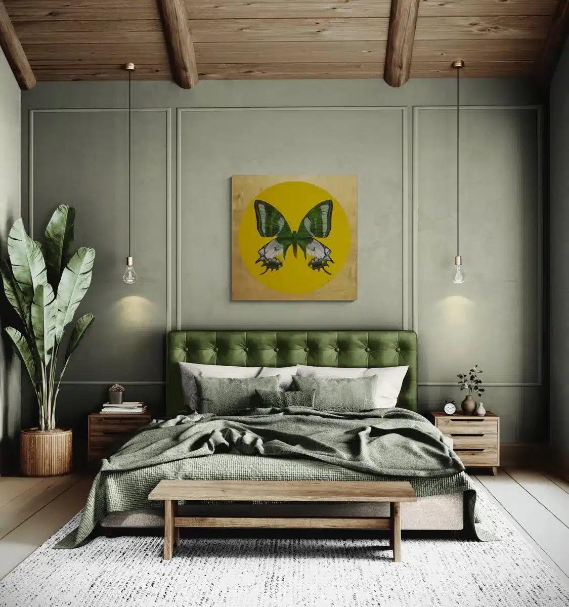 Motyl 3 - obraz olejny - obrazek 4