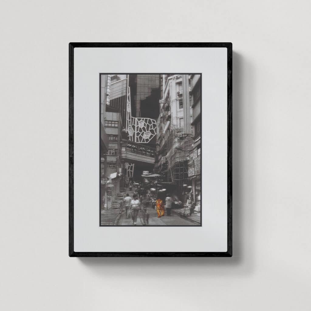 Ostatni tygrys HK 13 | grafika | 2023 | Zuzanna Lenartowicz-Malcher