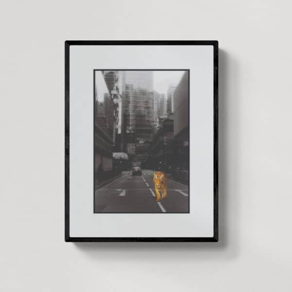 Ostatni tygrys HK 4 | grafika | 2023 | Zuzanna Lenartowicz-Malcher