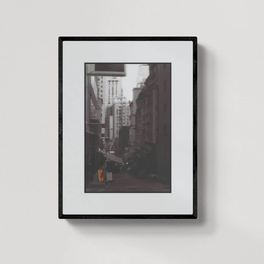 Ostatni tygrys HK 5 | grafika | 2023 | Zuzanna Lenartowicz-Malcher