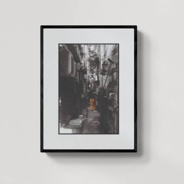 Ostatni tygrys HK 7 | grafika | 2023 | Zuzanna Lenartowicz-Malcher