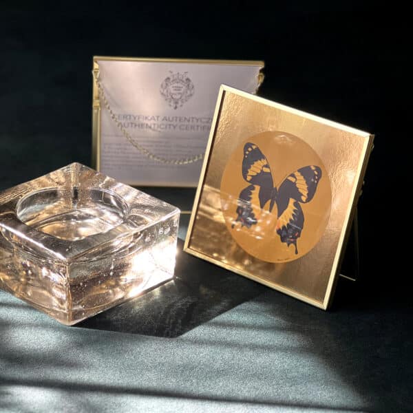 2 Motyl czarno-żółty - art print