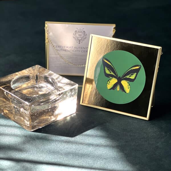 8 Motyl zielony - art print