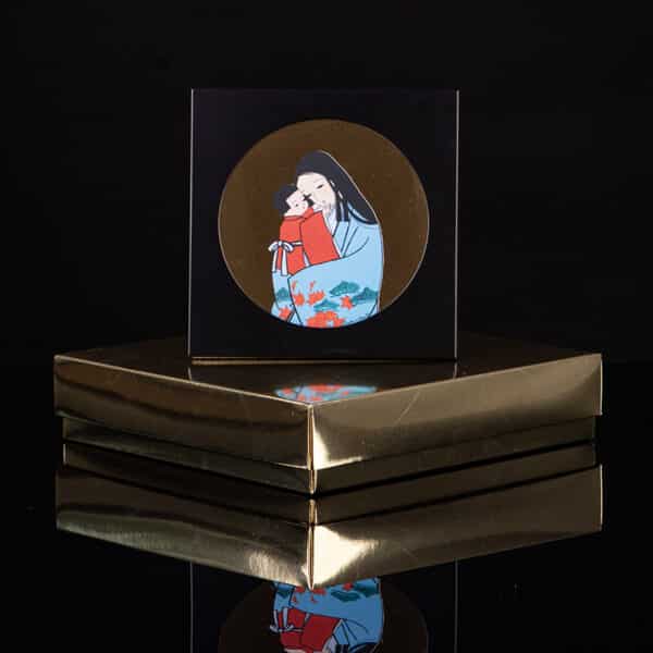 Madonna japońska w czarnej ramce – reprodukcja