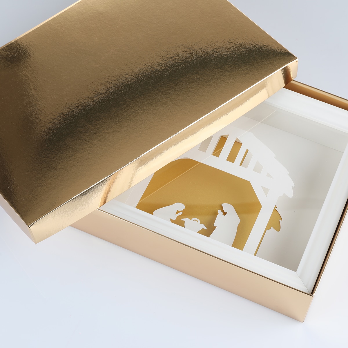 Szopka bożonarodzeniowa - papieroplastyka - obrazek 3