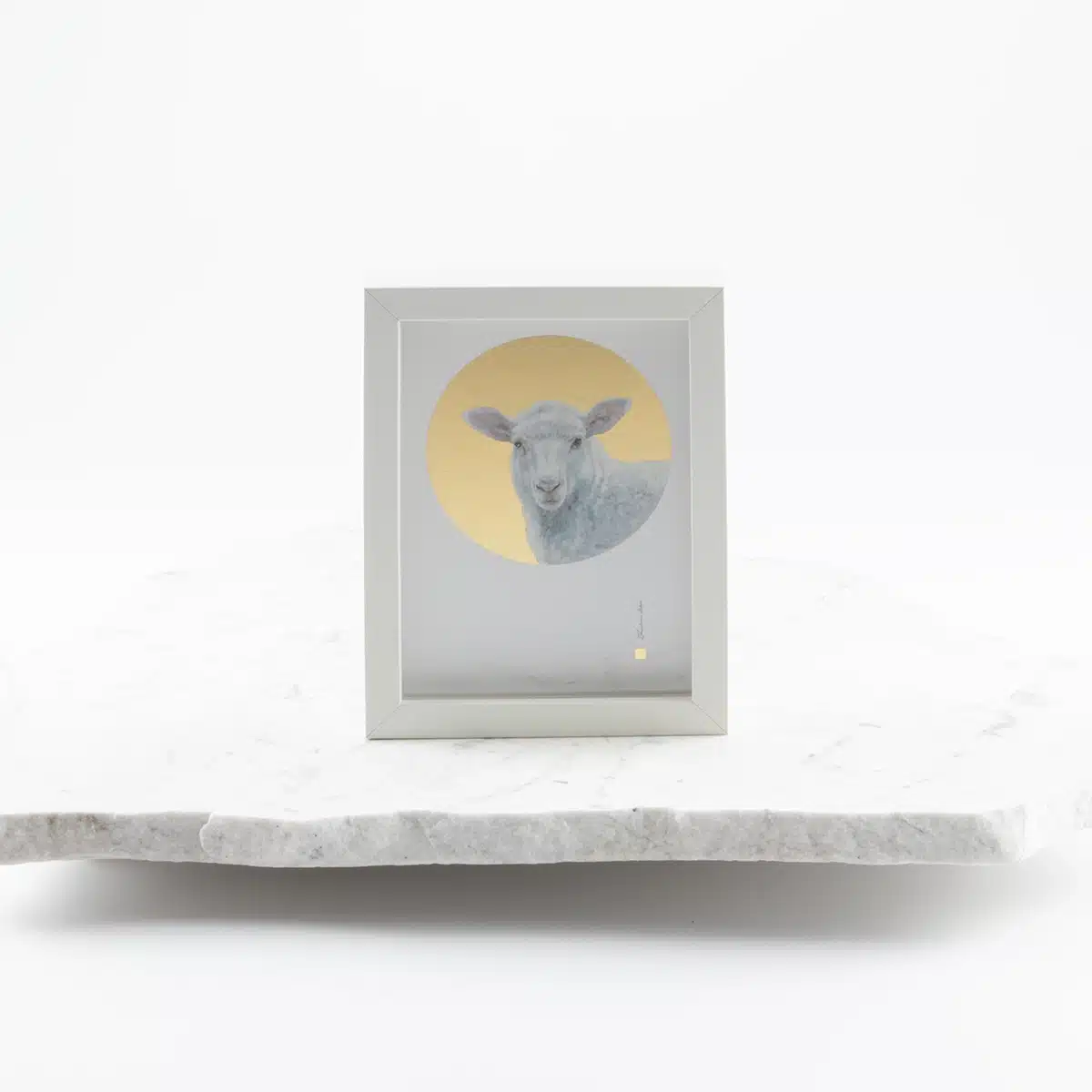 Baranek Agnus dei - reprodukcja 13x18 cm - obrazek 2