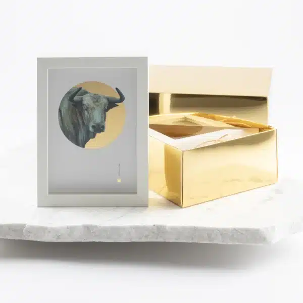 Byk - reprodukcja 13x18 cm