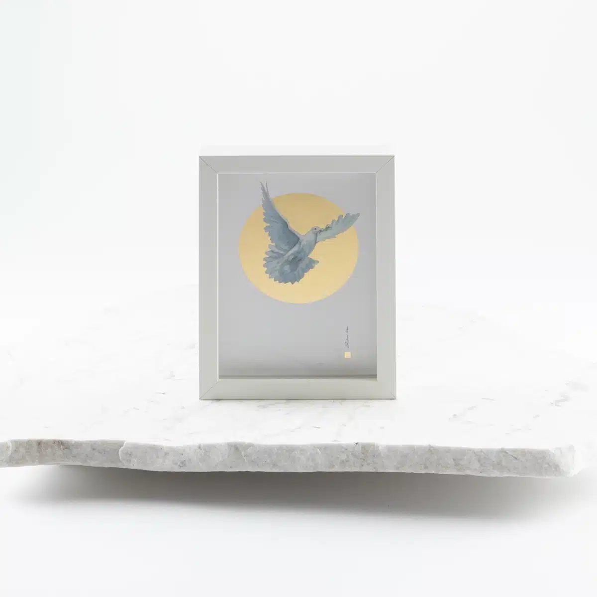 Gołąbek pokoju - reprodukcja 13x18 cm - obrazek 2