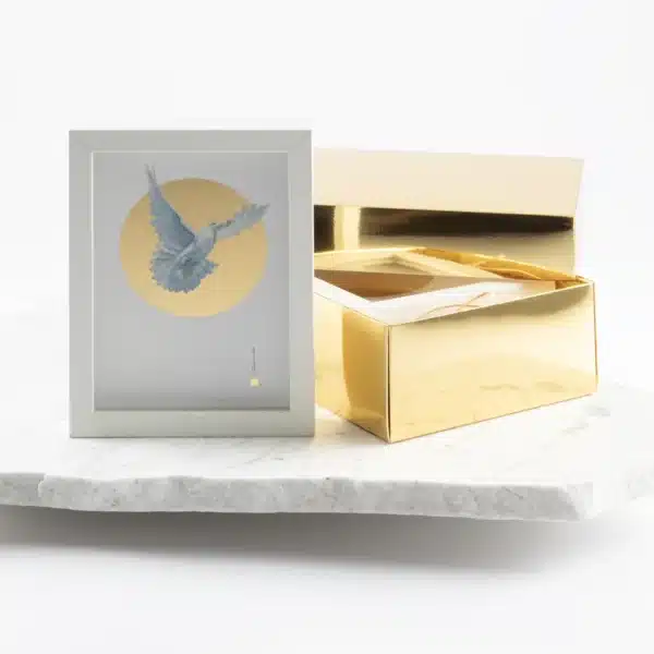 Gołąbek pokoju - reprodukcja 13x18 cm