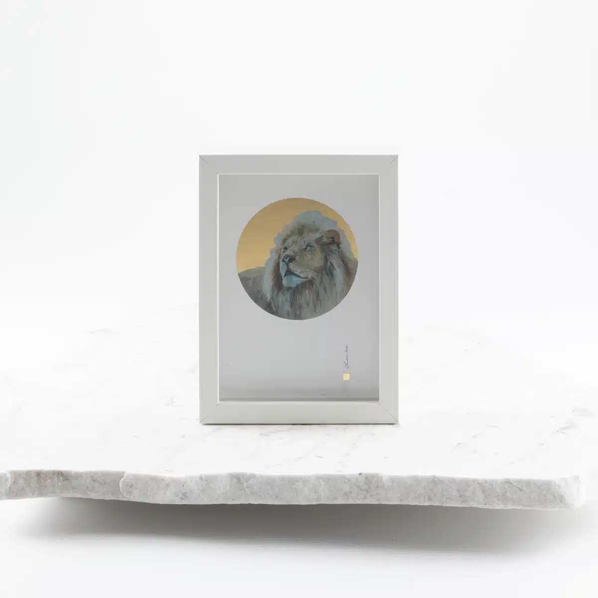 Lew - reprodukcja 13x18 cm - obrazek 3