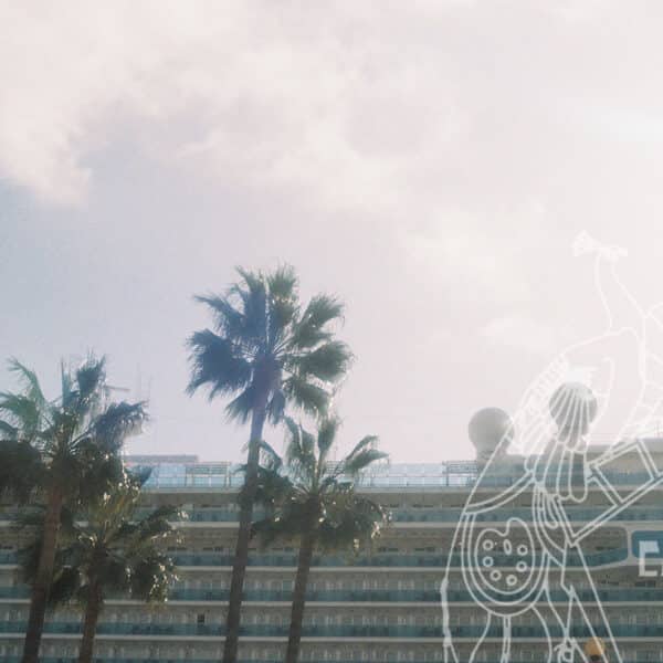 ,,Wycieczkowiec w Kalifornii'' fotografia