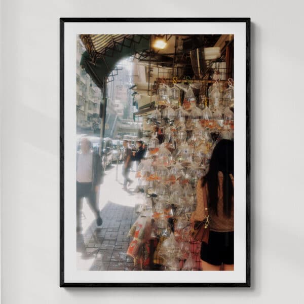Goldfish market Hong Kong | fotografia analogowa | 2023 | Zuzanna Lenartowicz-Malcher