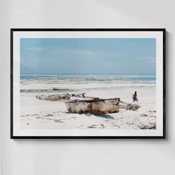 Łódź dhow Zanzibar | fotografia analogowa | 2019 | Zuzanna Lenartowicz-Malcher